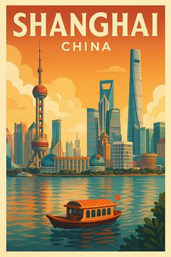 Shanghai van Poster Art Shop