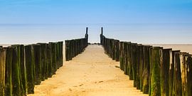 Breakwaters in Zoutelande, Zeeland by uNiek! Media - Design & Fotografie