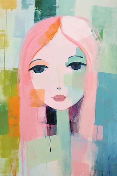 Fröhliche Malerei von Wunderbare Kunst