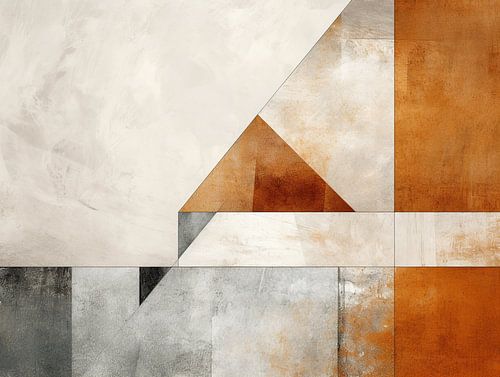 Œuvre d'art minimaliste naturelle