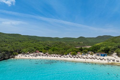 Curacao - Droneopname van Grote Knip