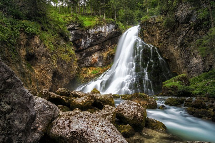Gollinger Wasserfall von Martin Podt