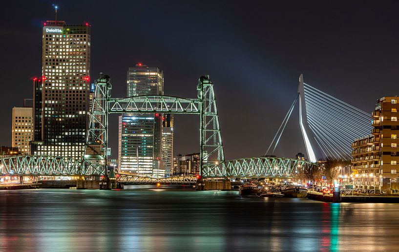 Skyline Rotterdam von Jeroen Kleiberg