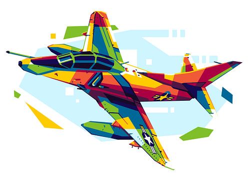 A-4 Skyhawk in WPAP