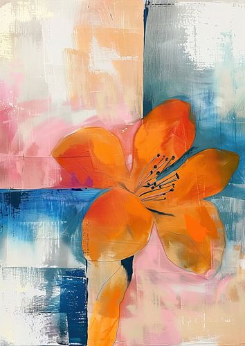 Modern abstract Flowers