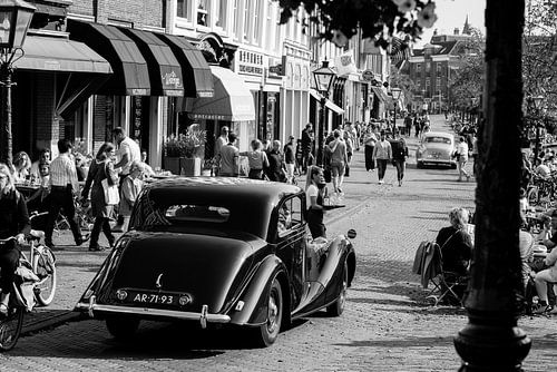 Klassieke auto's in Leiden