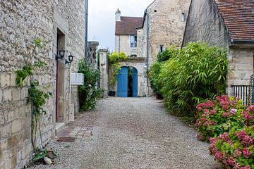 Rural street in a Normandy village by Mark van Harlingen