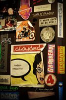 Stickerbombed