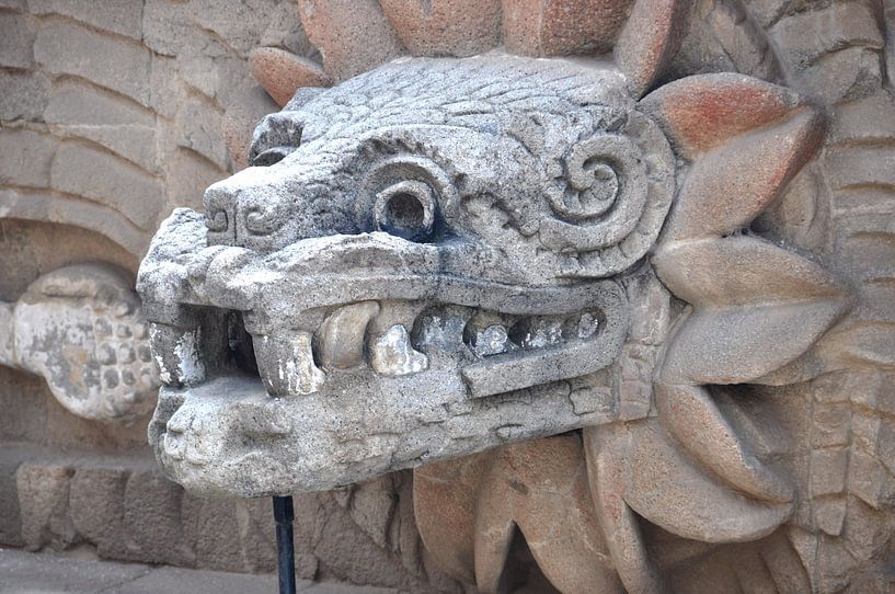 Die Alte Bildhauerkunst von Teotihuacan von Frank Photos