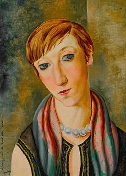 Moïse Kisling - Renée Kisling (rond 1928) van Peter Balan