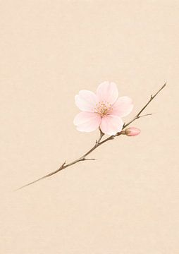 Minimale Kirschblüte von irgian firmansyah