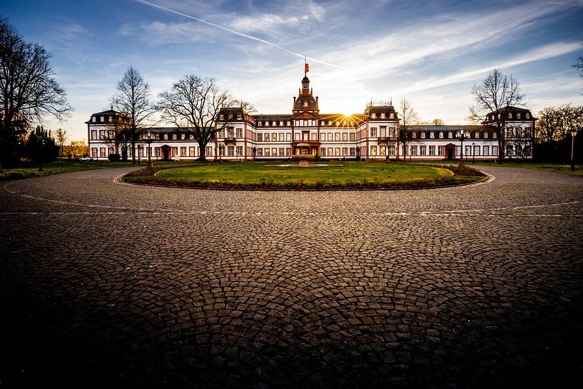 Historisches Gebäude schloss philippsruhe Hanau von Fotos by Jan Wehnert