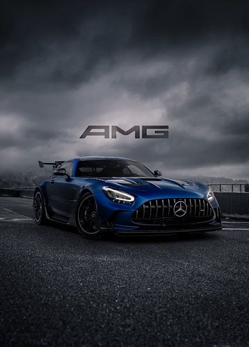 AMG-GT Blauw beest