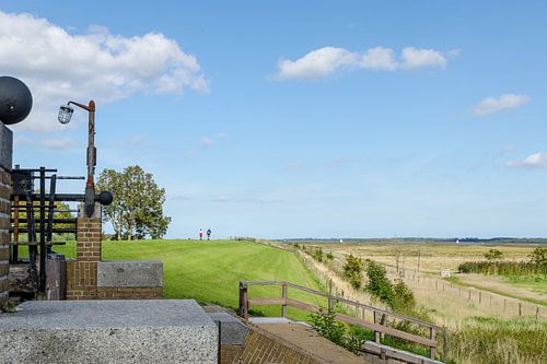 intérieur de la digue - extérieur de la digue photo 13