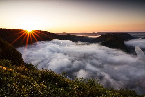 Sommermorgen Saarschleife