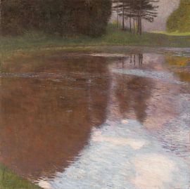 A Morning by the Pond, Gustav Klimt