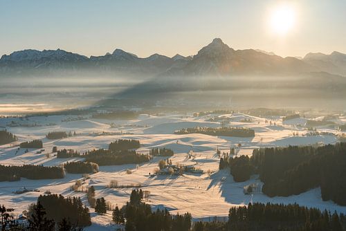 Ochtendhumeur over de Ostallgäu