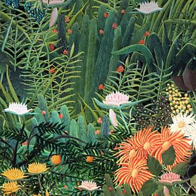 Henri Rousseau - a Collage von Marja van den Hurk
