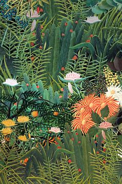 Henri Rousseau - a Collage by Marja van den Hurk