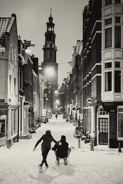 Winter in Amsterdam by Tom Elst