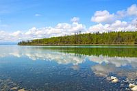 Green Lake in British Columbia - Canada