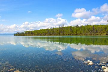 Green Lake in British Columbia - Canada van Sabine DG