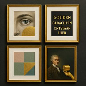 Hier entsteht der goldene Gedanke