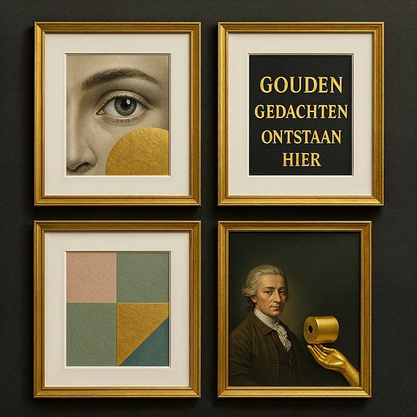 Hier entsteht der goldene Gedanke von Moonheart Artworks