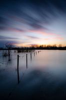 High water in the rhine estuary