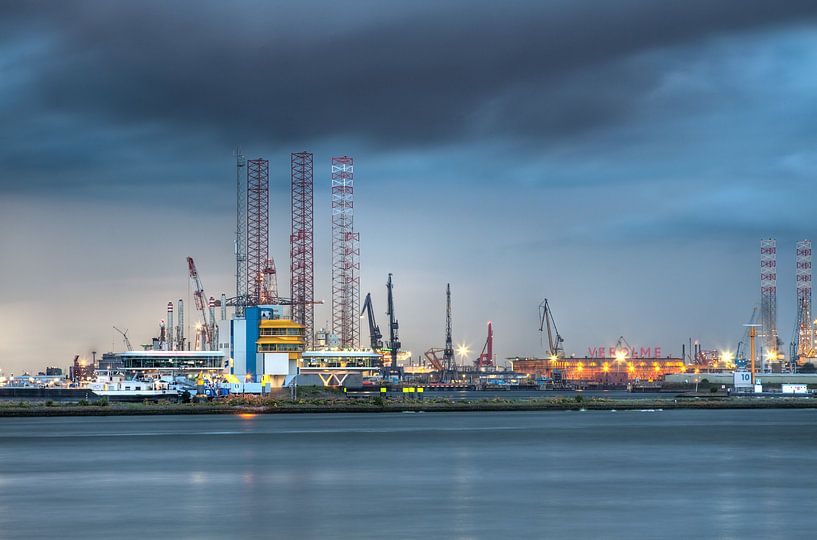 Hafen von Rotterdam von Guido Akster