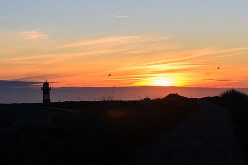Sunset with view at the Lighthouse