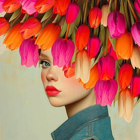 Tulip drift by Mirjam Duizendstra