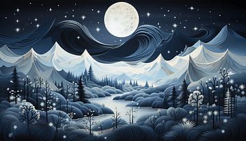 Lunar Majesty by Art Lovers