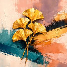 Gouden ginkgo – Dans van de bladeren in het licht van ButterflyPix