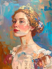 Klassisches Porträt einer Frau