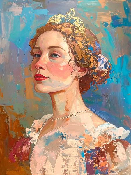 Classic portrait of a woman by Studio Pieternel