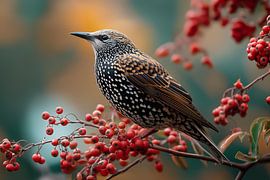 Spreeuw (Sturnus vulgaris)