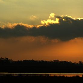 Zonsondergang van Usiena Alles