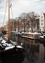 Huizen op Keizersgracht, Amsterdam van Lorena Cirstea thumbnail