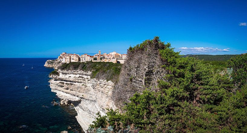 Blick auf Bonifacio von Emel Malms