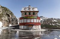 Verlaten James Bond hotel in de Zwitserse Alpen, Belvedere Hotel