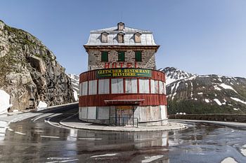 Verlassenes James Bond Hotel in den Schweizer Alpen, Belvedere Hotel