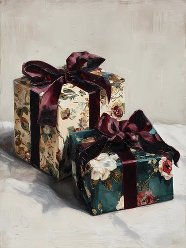 Élégants coffrets cadeaux de Noël