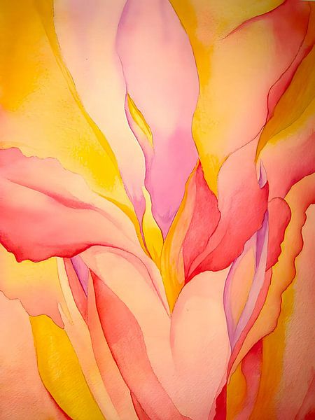 Georgia OKeeffe - Rote Canna, 1924 von Vivanne