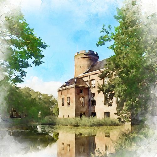 Kasteel Loenersloot, Loenersloot, Utrecht.