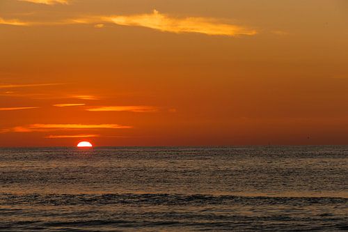 Zonsondergang op Texel