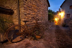 Oude Franse Fiets van Halma Fotografie