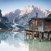 Lago di Braies / Pragser Wildsee, Dolomites, Italie sur Caatje Clicks