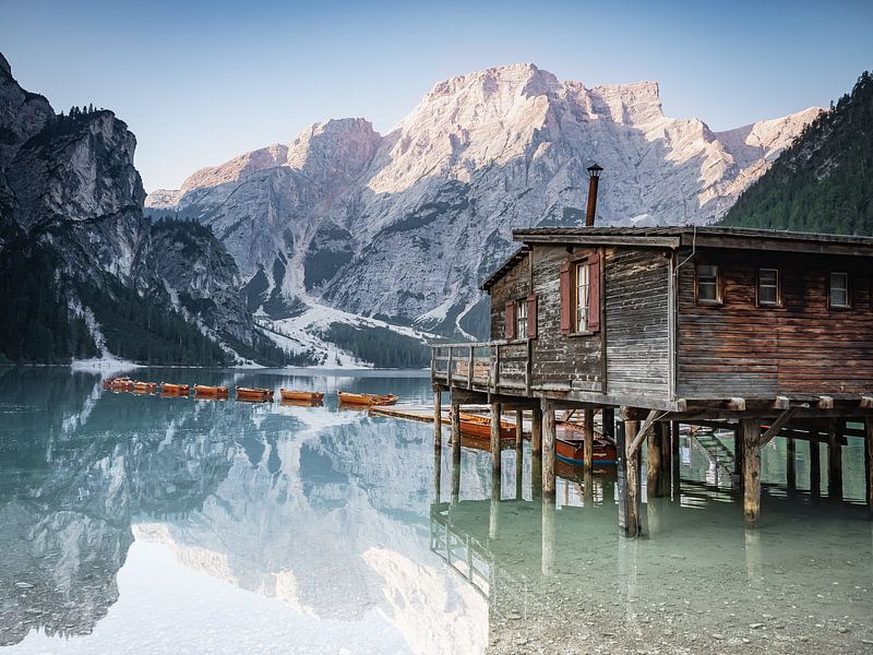 Lago di Braies / Pragser Wildsee, Dolomites, Italy by Caatje Clicks