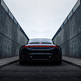 Porsche 911 992 minimalistisch van Sebastiaan van 't Hoog